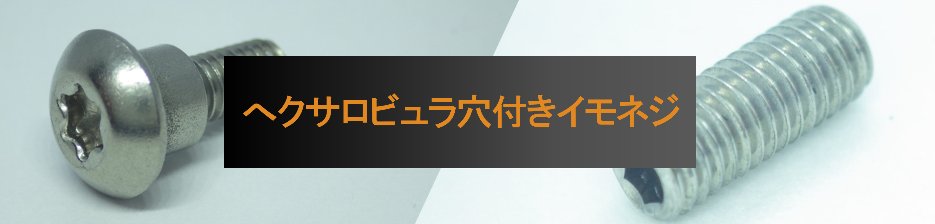 へクサロビュラ穴付きイモネジ